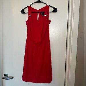 Red White House Black Market Women's Dress